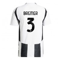 Dres Juventus Gleison Bremer #3 Domaci 2024-25 Kratak Rukav